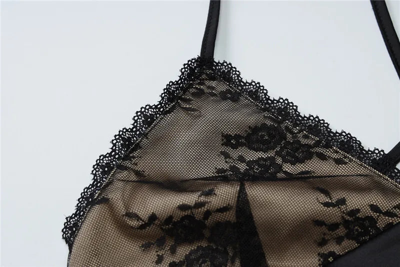 Maxi satin dress with lace decoration and matching scarf, open back - Liset