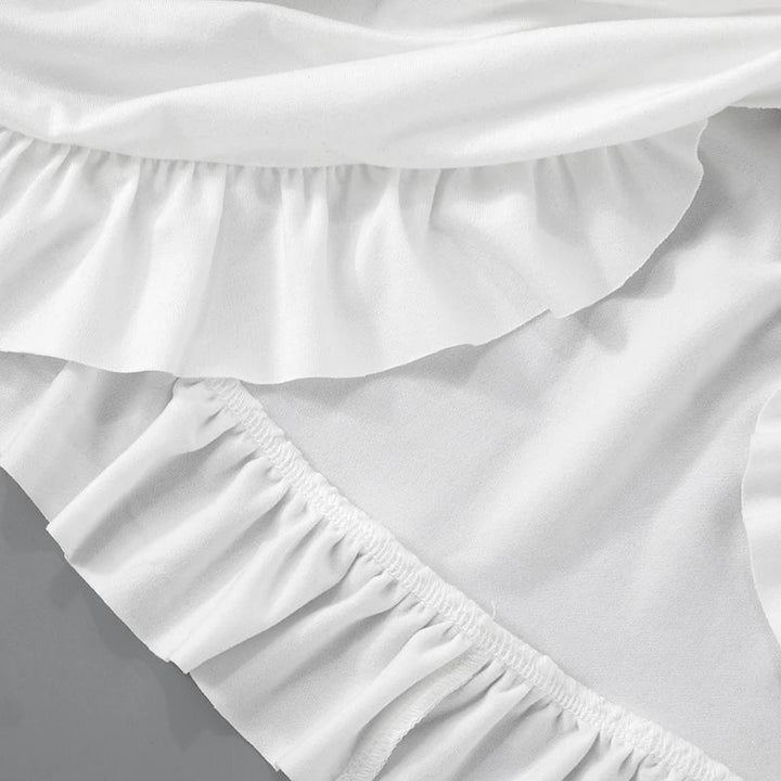 Mini dress with ruching - Rachel