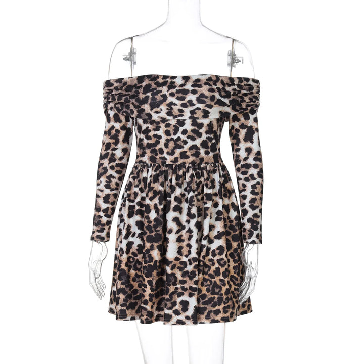 A-line mini dress with off-shoulder - Harrison