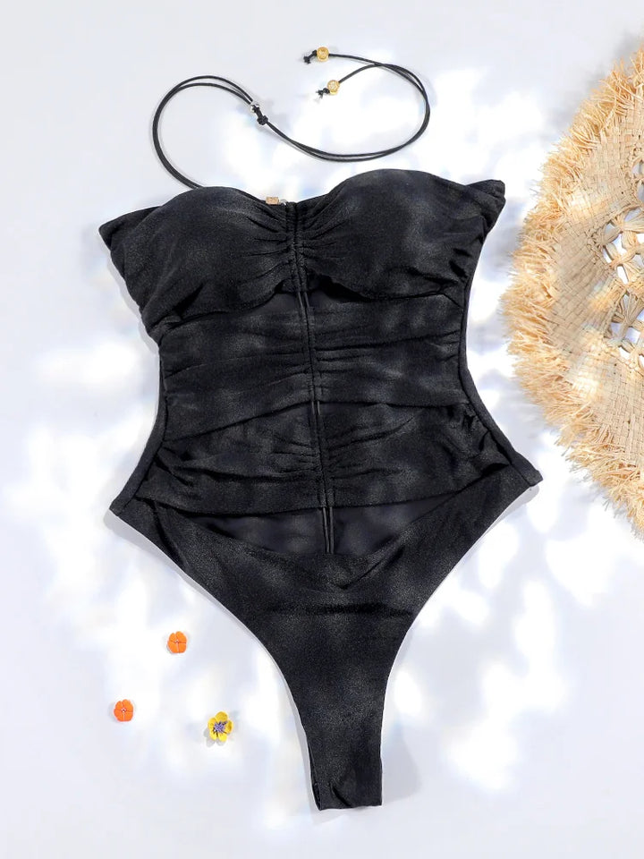 One-piece swimsuits in various summer colors - Rotem