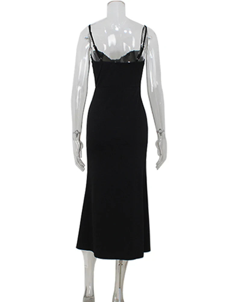 Maxi dress with sequin decoration - Yoko