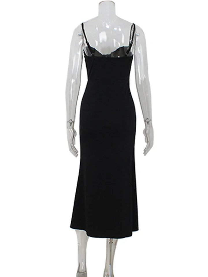 Maxi dress with sequin decoration - Yoko