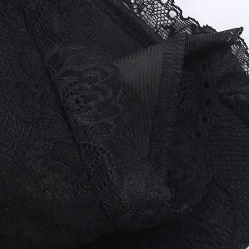 Strapless short pants jumpsuit with lace corset detail - Alex
