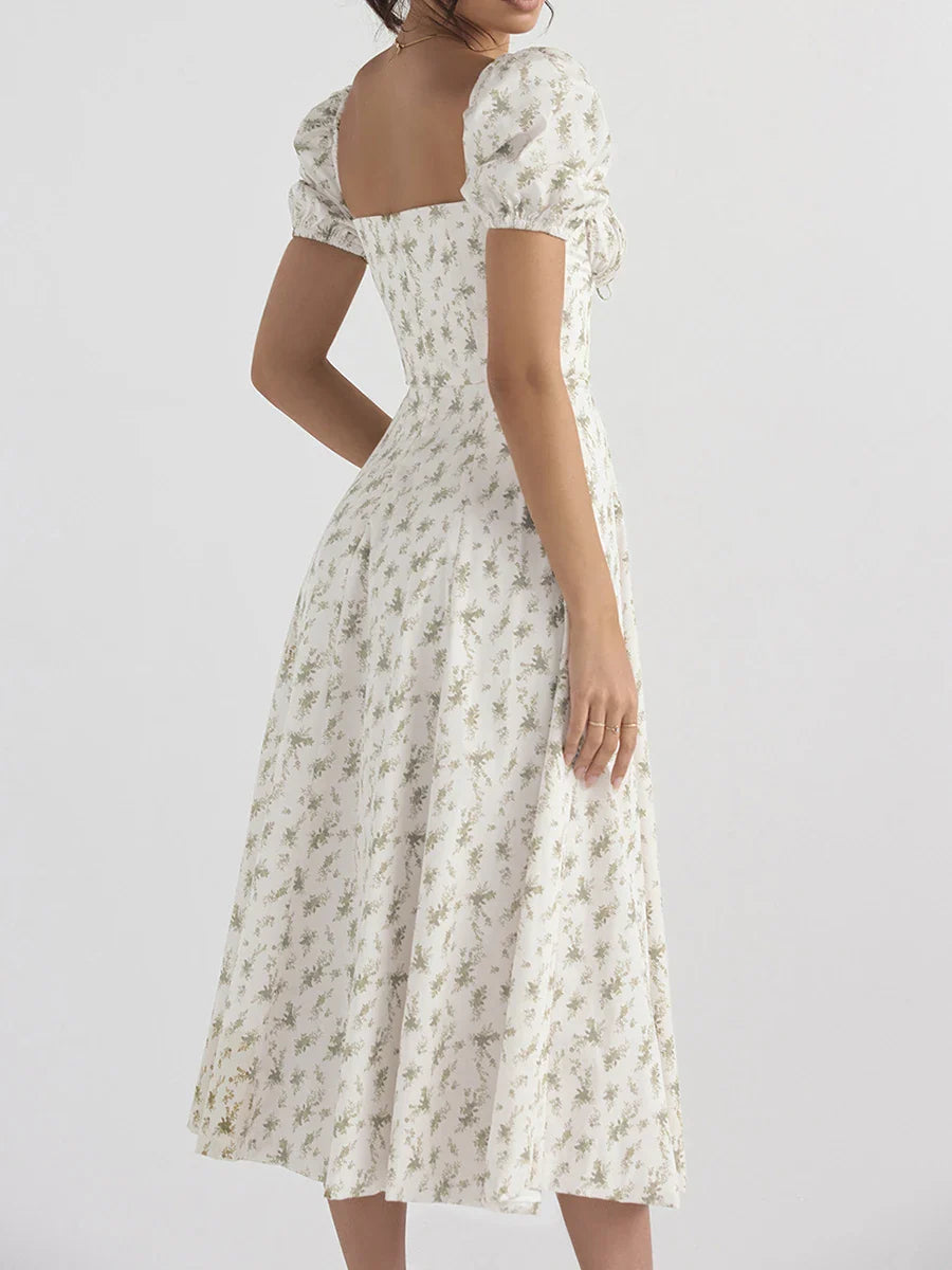Floral Summer Midi Dress - Reina