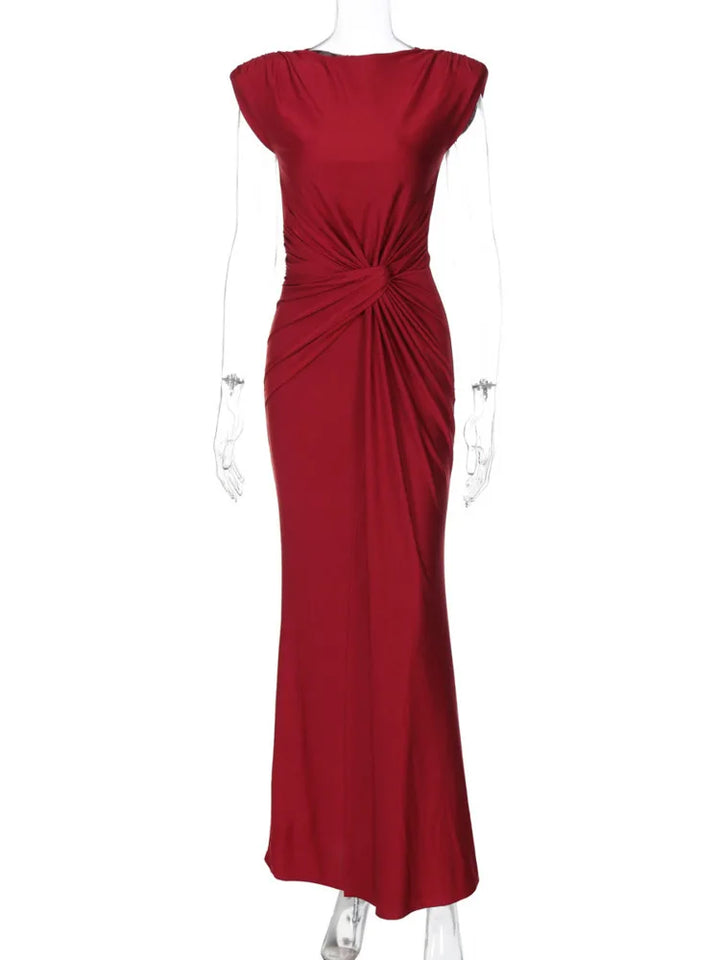 Ruched Maxi Dress - Verona