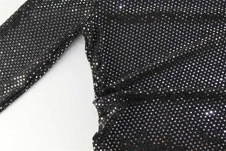 Maxi Dress with Sparkling Polka Dot Embellishment - Journee
