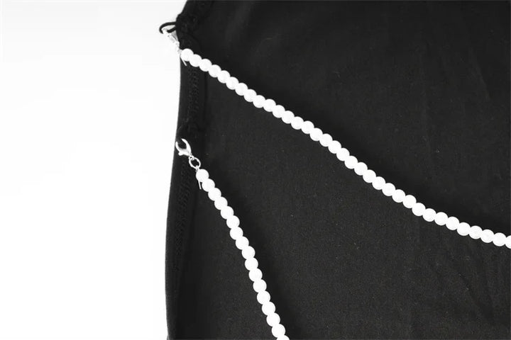 Maxi Dress with Chain Detail on Back and Neck Tie - Annalise
