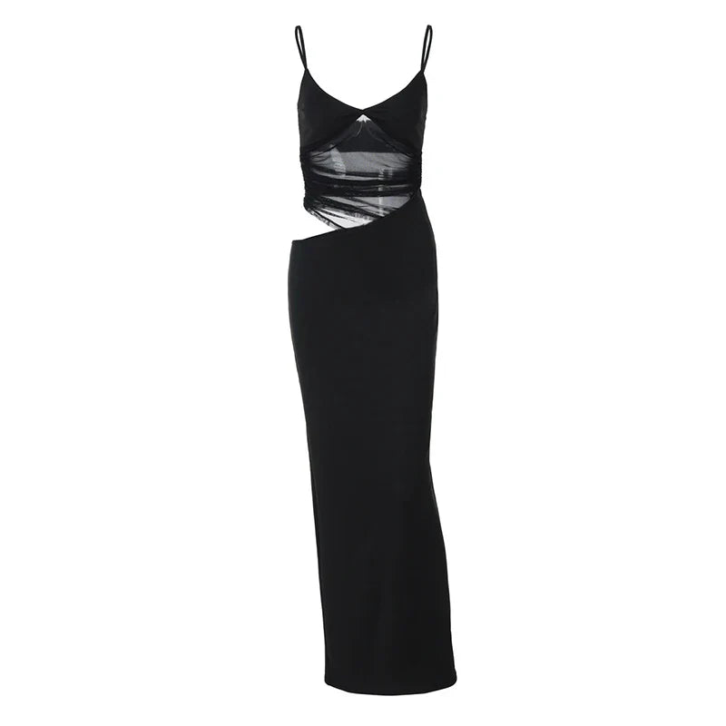 Mesh Maxi Dress - Emery