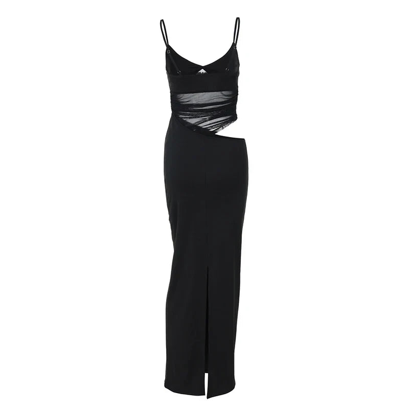 Mesh Maxi Dress - Emery