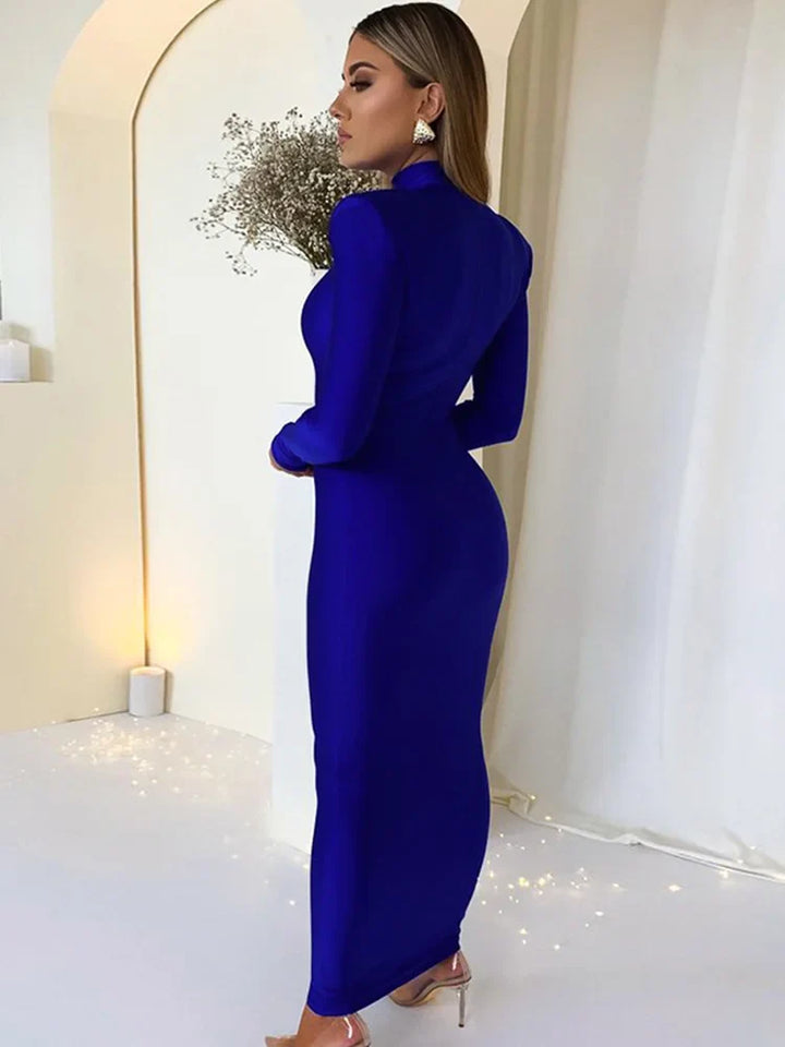 Fitted Shaping Maxi Dress - Cali
