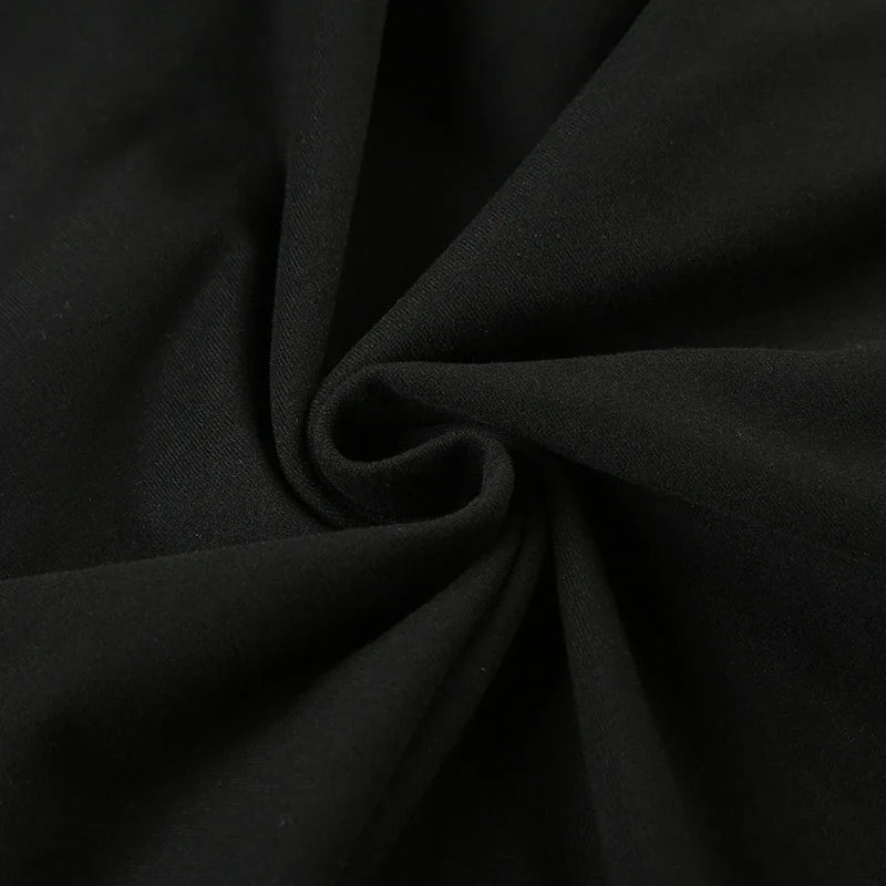 Strapless maxi dress with chiffon decoration and slit - Lettie
