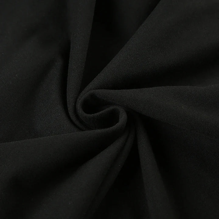 Strapless maxi dress with chiffon decoration and slit - Lettie