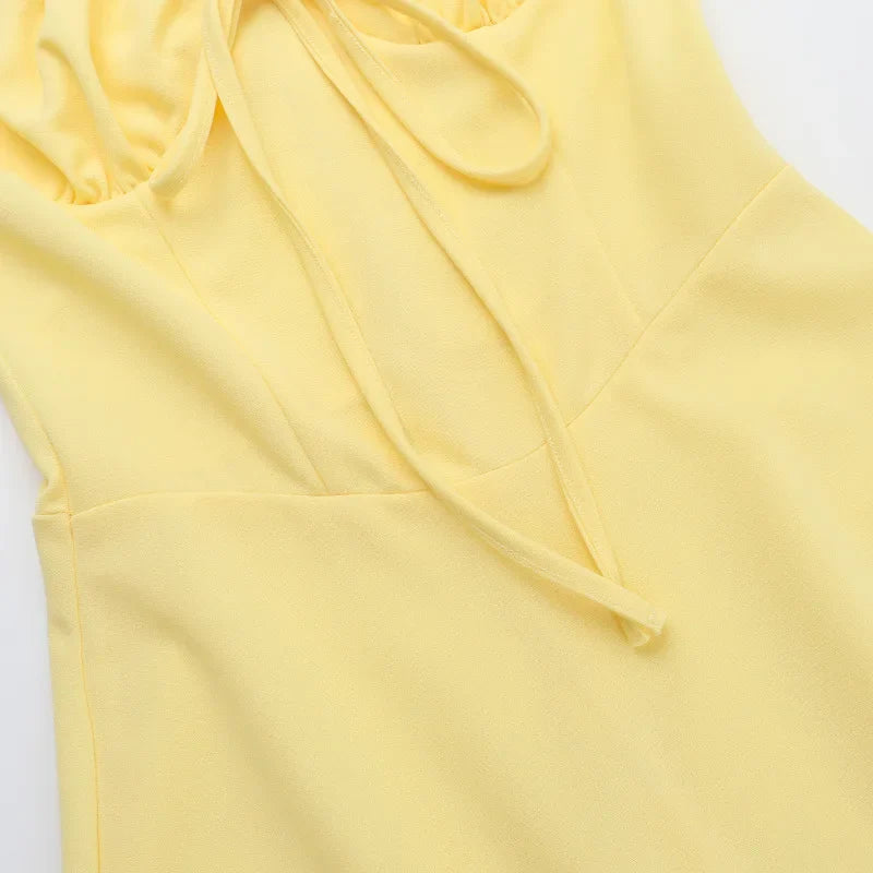 Maxi Dress with Rustic Design - Haile