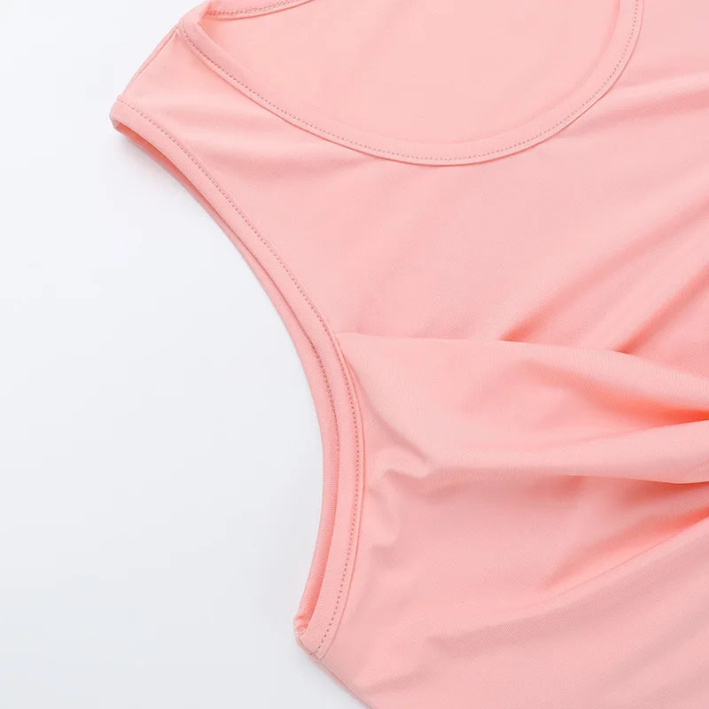 Mini Dress with Tie Detail - Camilla