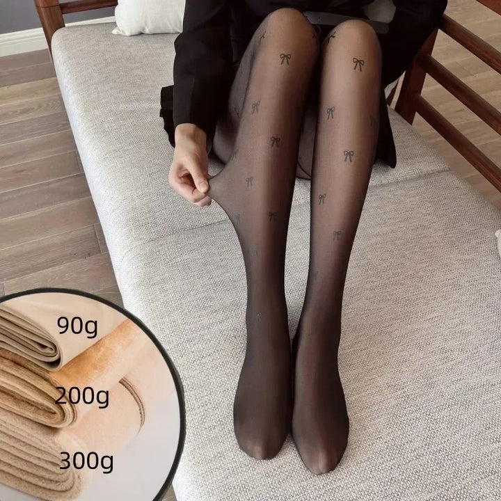 Thermal tights/leggings in various patterns