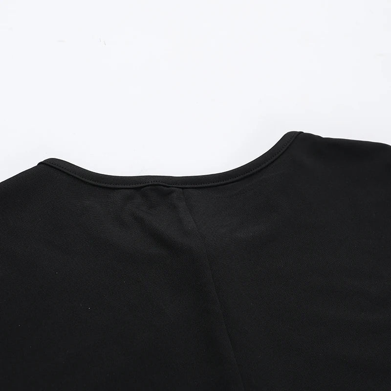 Fitted Short Jumpsuit with Shaping Fabric and Front Zipper Closure - Nina