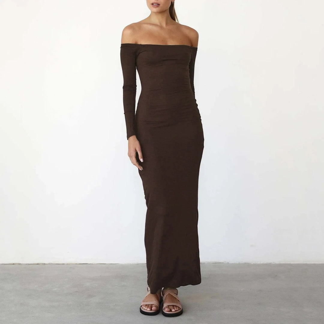 Off-Shoulder Maxi Dress - Sydney