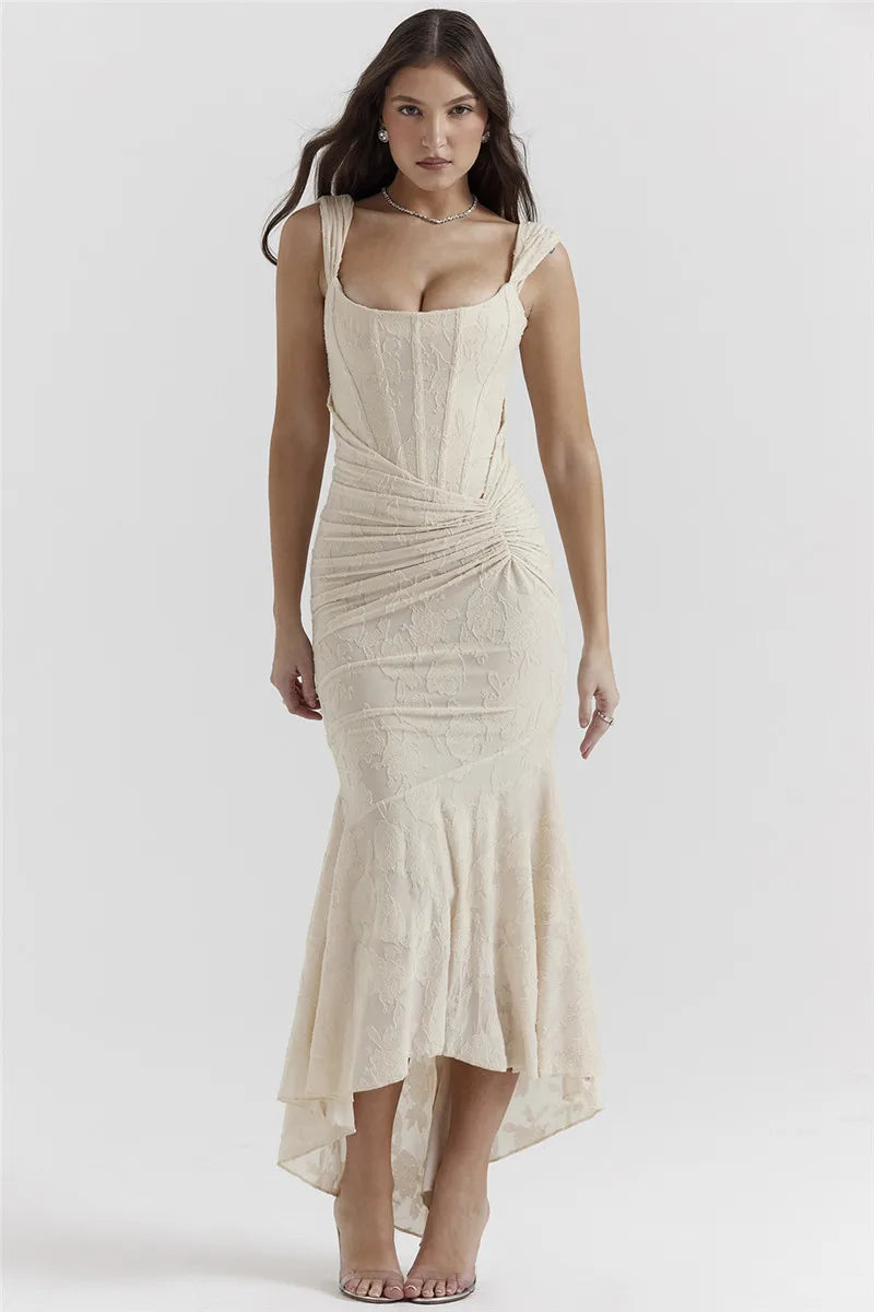 Maxi Lace Dress - Hilai
