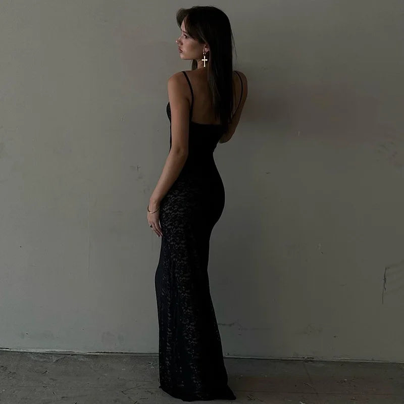 Lace Maxi Dress - Nora