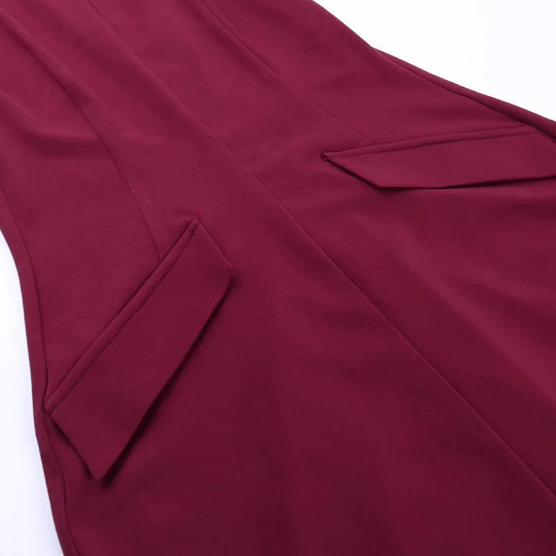 Tailored mini dress with pocket detail - Antonia