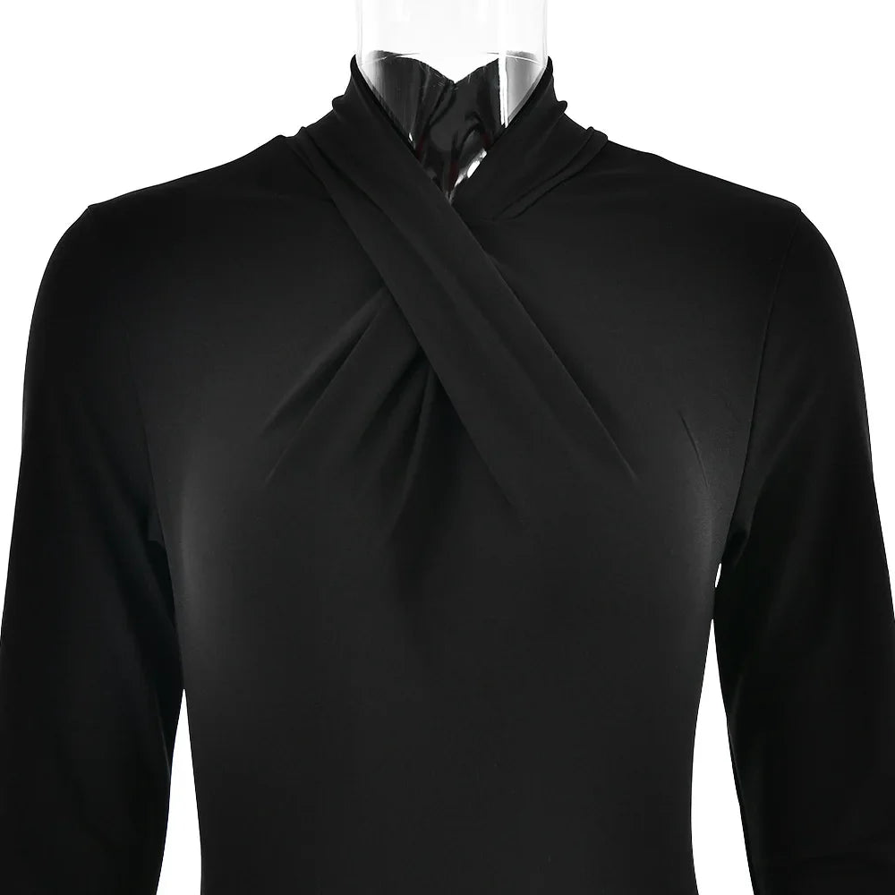 Tight Stretch Fabric Bodysuit - Shay