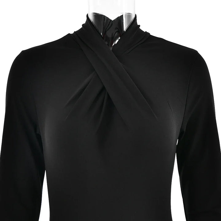 Tight Stretch Fabric Bodysuit - Shay
