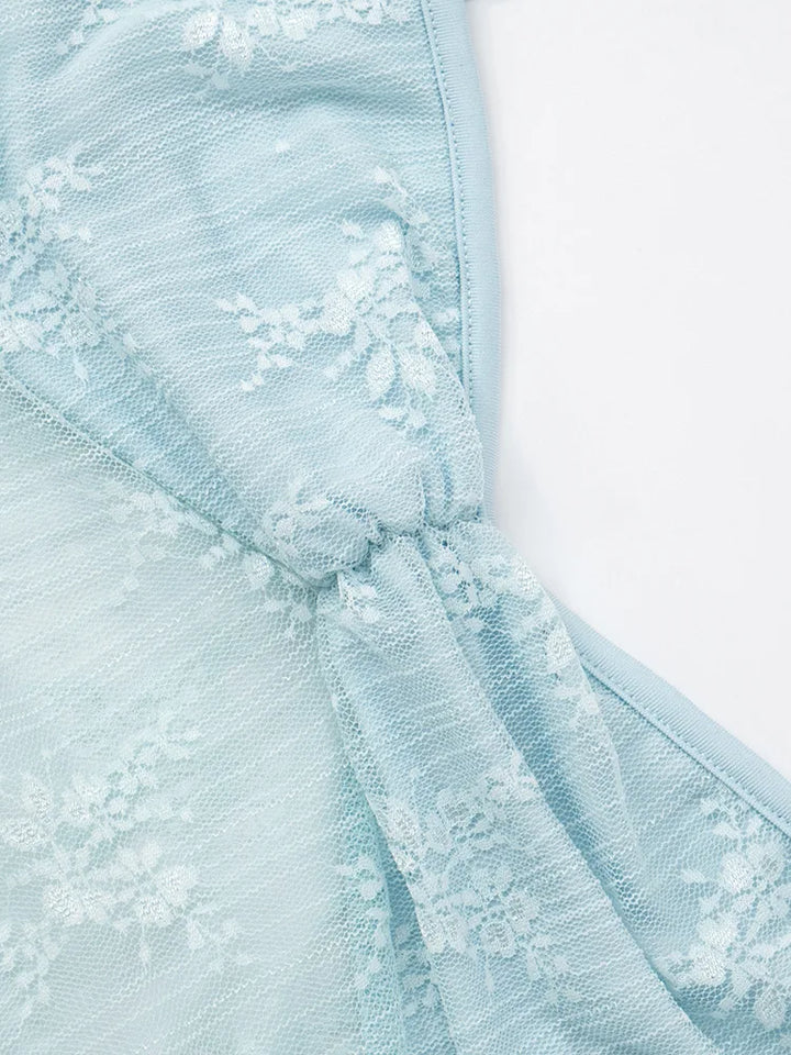 Maxi dress with lace decoration - Sherry
