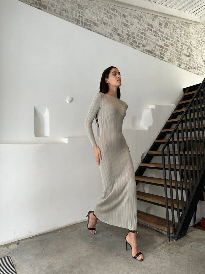 Knitted Maxi Dress - Felicity