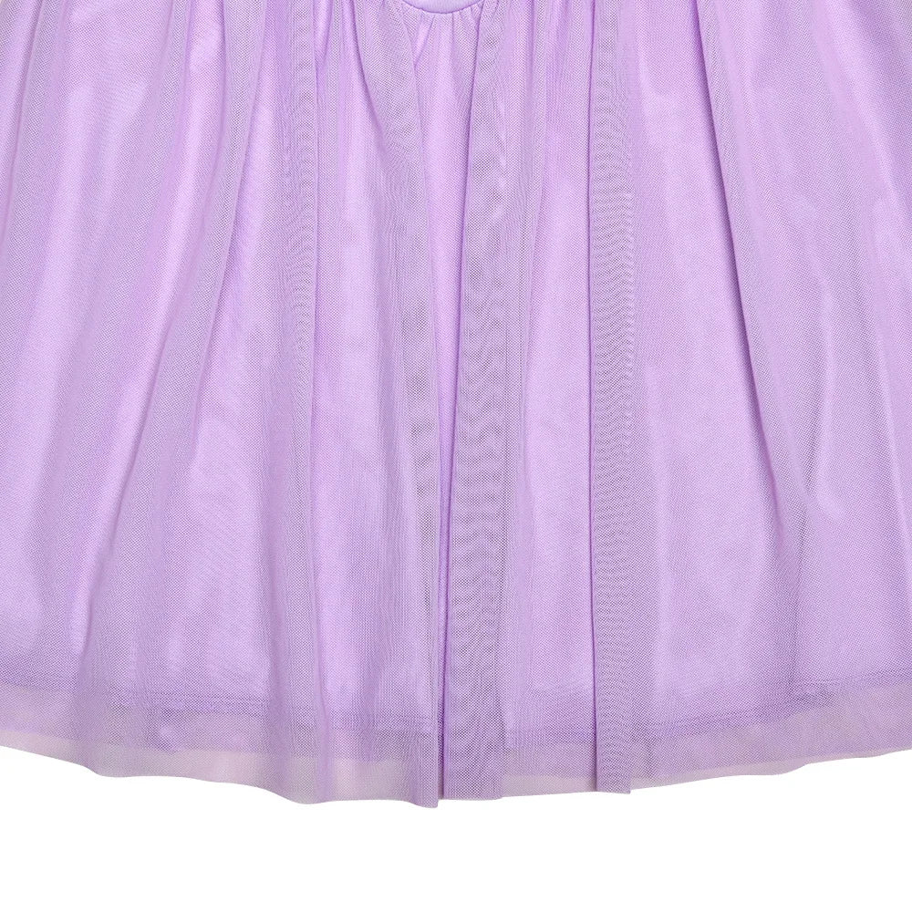 A-line Chiffon Mini Dress with Off-Shoulder - Naya