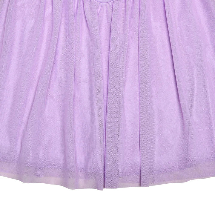 A-line Chiffon Mini Dress with Off-Shoulder - Naya
