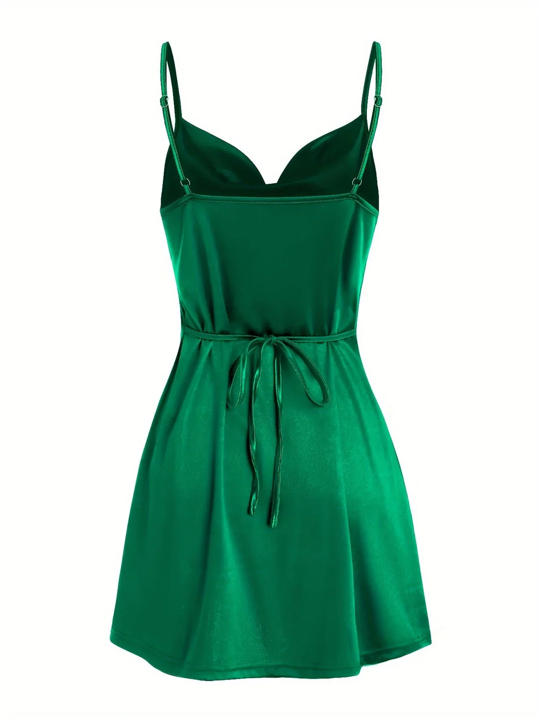 Satin Mini Dress - Bianca