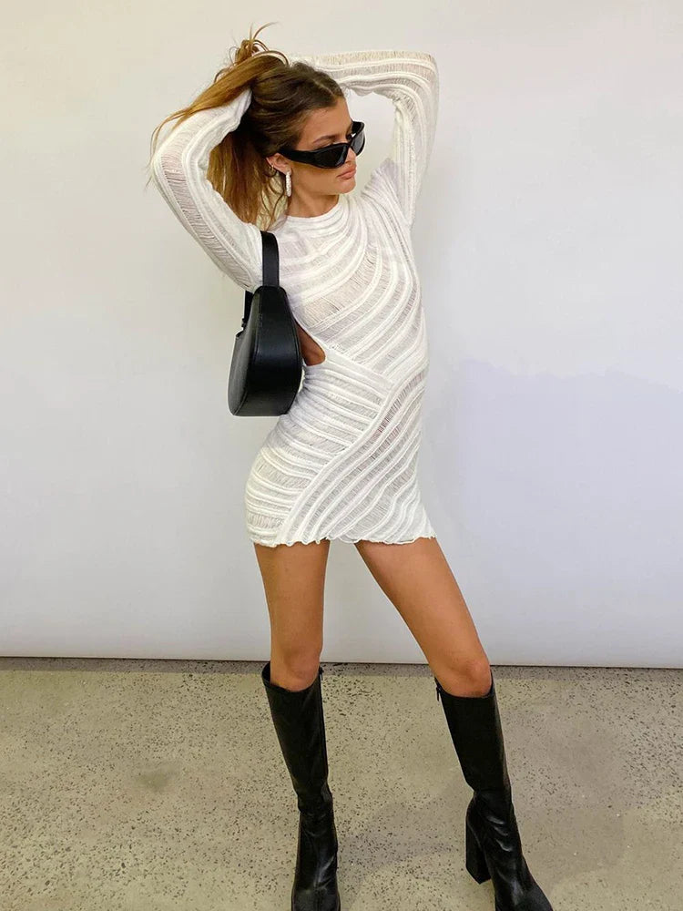 Knitted mini dress - Shonda