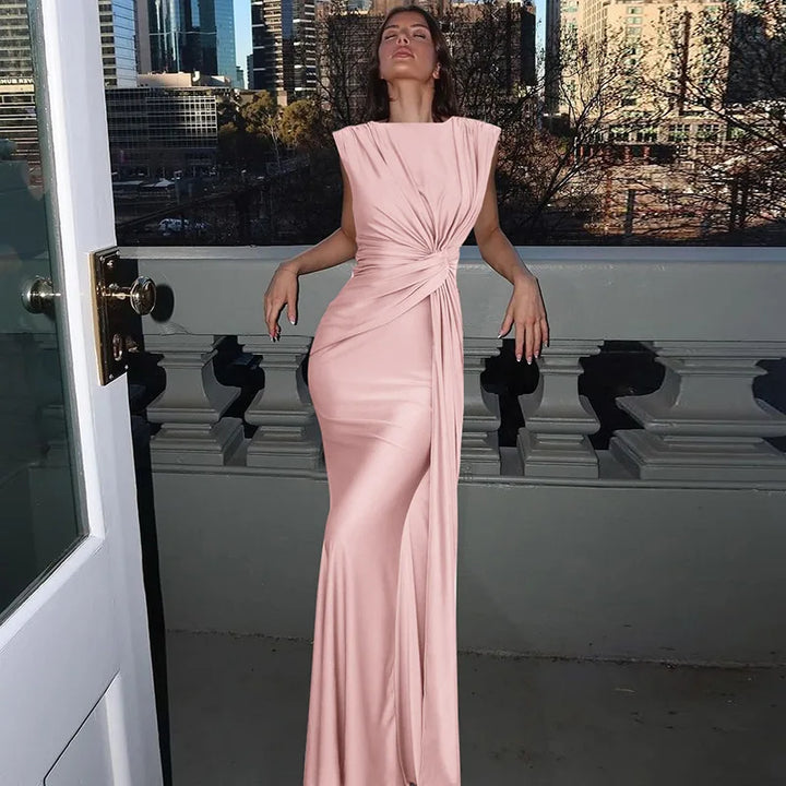 Ruched Maxi Dress - Verona