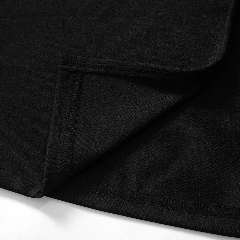 Asymmetric maxi evening dress with deep slit and one sleeve - Eva