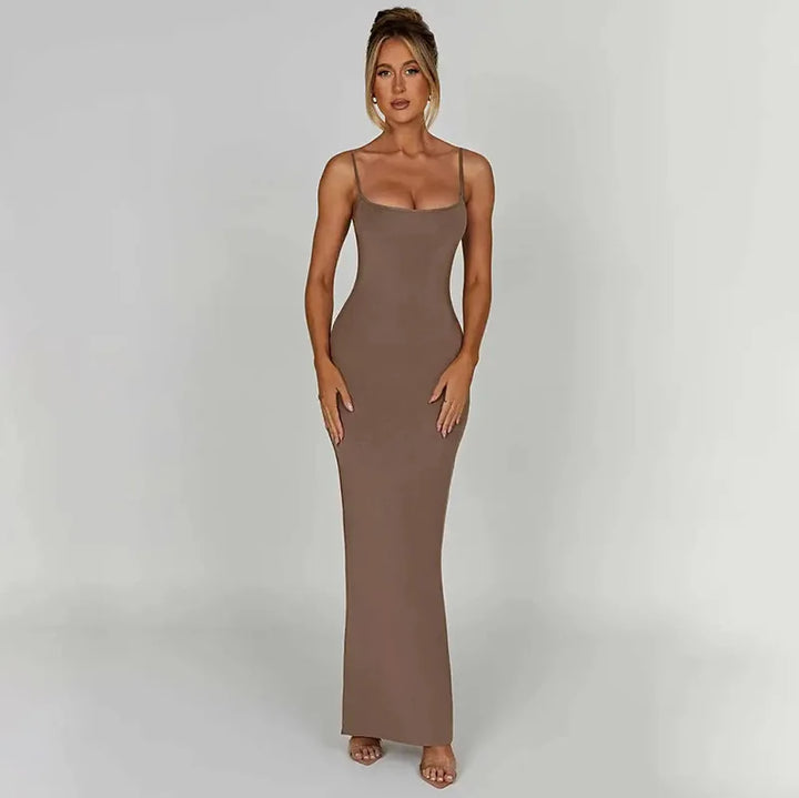 Fitted maxi dress - Anita