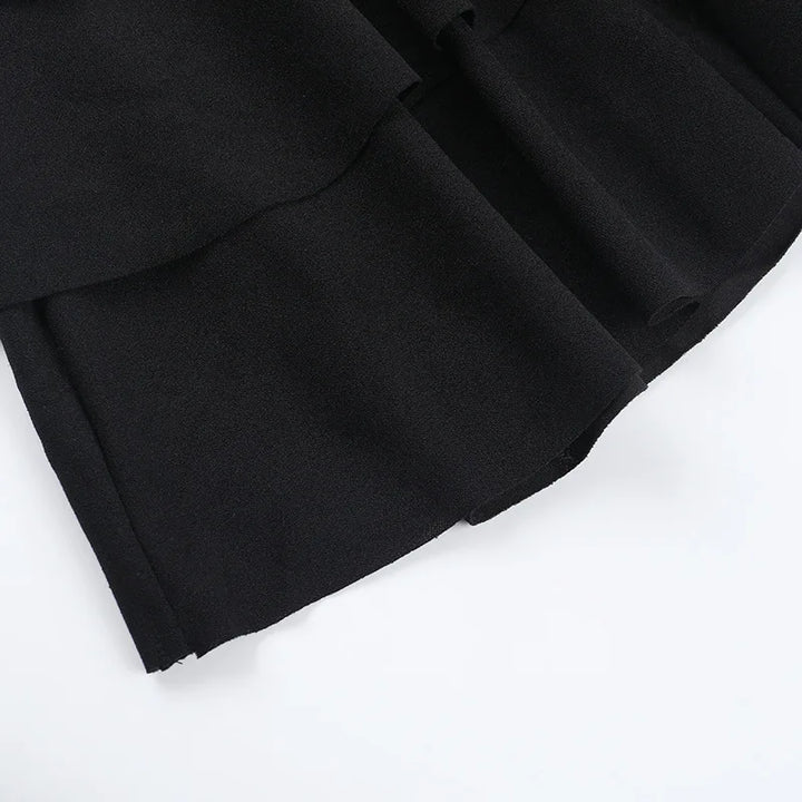 Strapless mini dress with tiered ruffle - Don