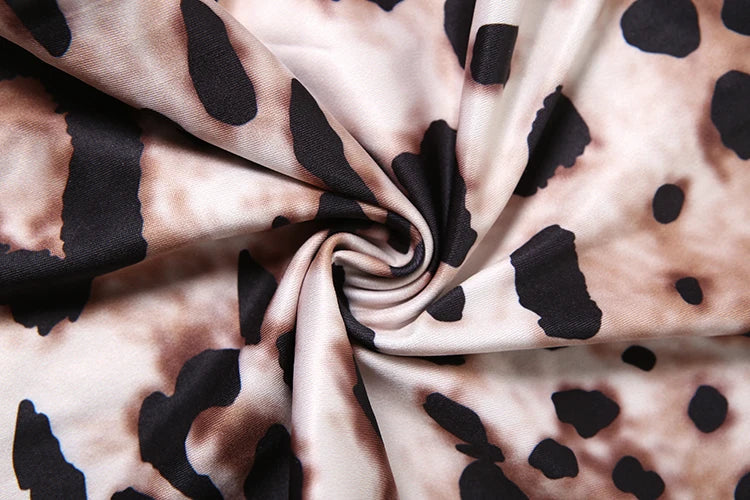 Shaping Leopard Print Jumpsuit - Cameron