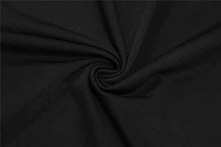 Maxi Dress with Ruching, Turtleneck, and Deep Slit - Sasha