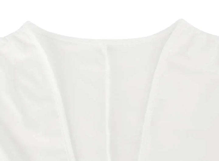 Maxi Dress with Ruching, V-Neckline, Slit, and Off-Shoulder Design - Sylvia