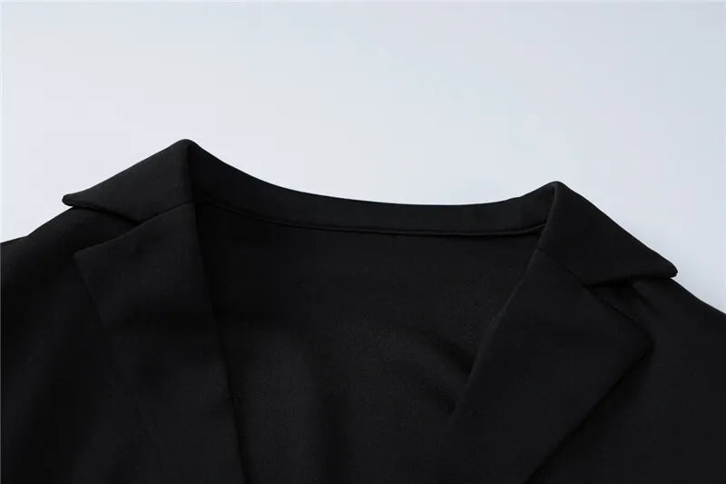 Elegant two-piece suit with zipper closure - Lorraine