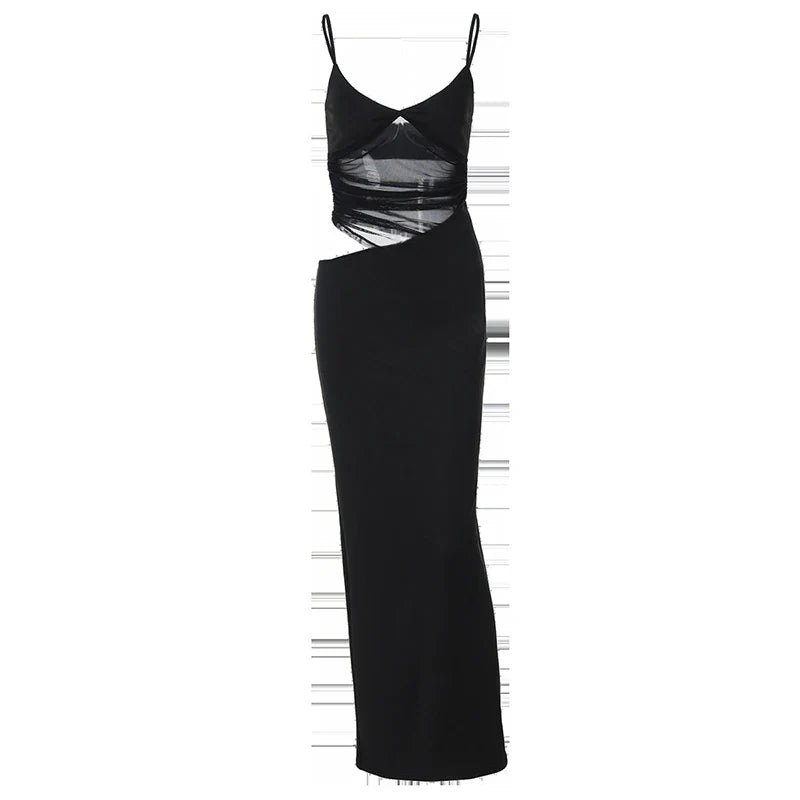 Mesh Maxi Dress - Emery