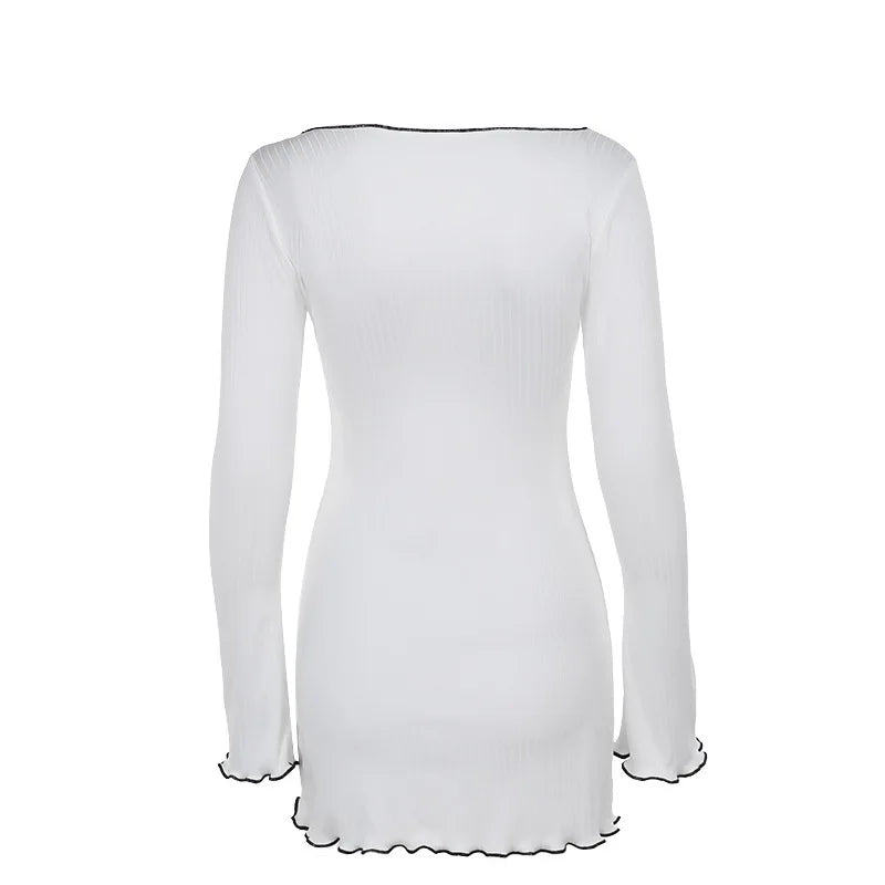 Knitted mini dress - NELLY