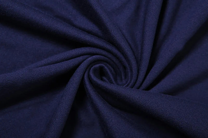Open Back Maxi Dress with Bell Sleeves - Blueberry
