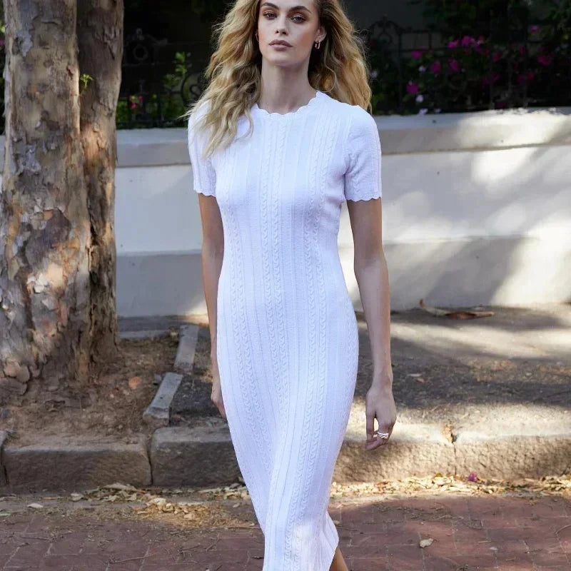 Knitted Midi Dress - Tula