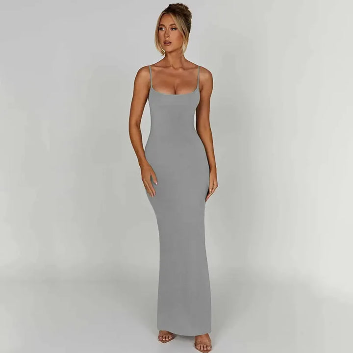 Fitted maxi dress - Anita