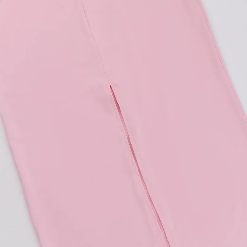 Golf maxi dress with ruching decoration - Veredet