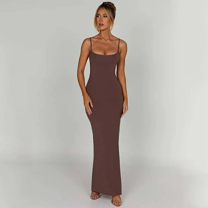 Fitted maxi dress - Anita