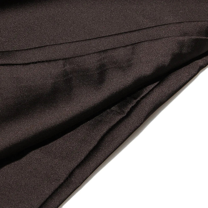 Strapless Satin Mini Dress - Lavi