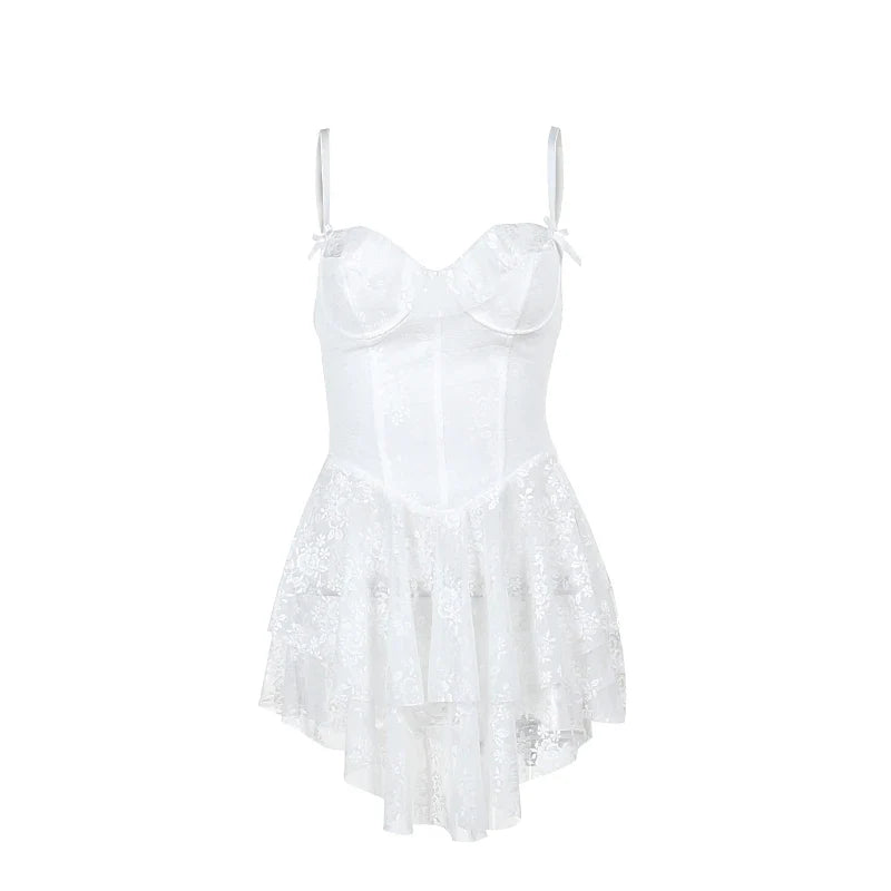 Lace Mini Dress - Connie