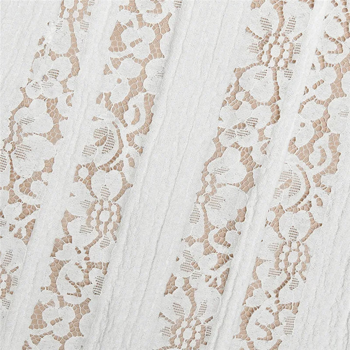 Off-Shoulder Lace Mini Dress - Maria
